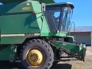 COSECHADORA JOHN DEERE 9600 # 25201
